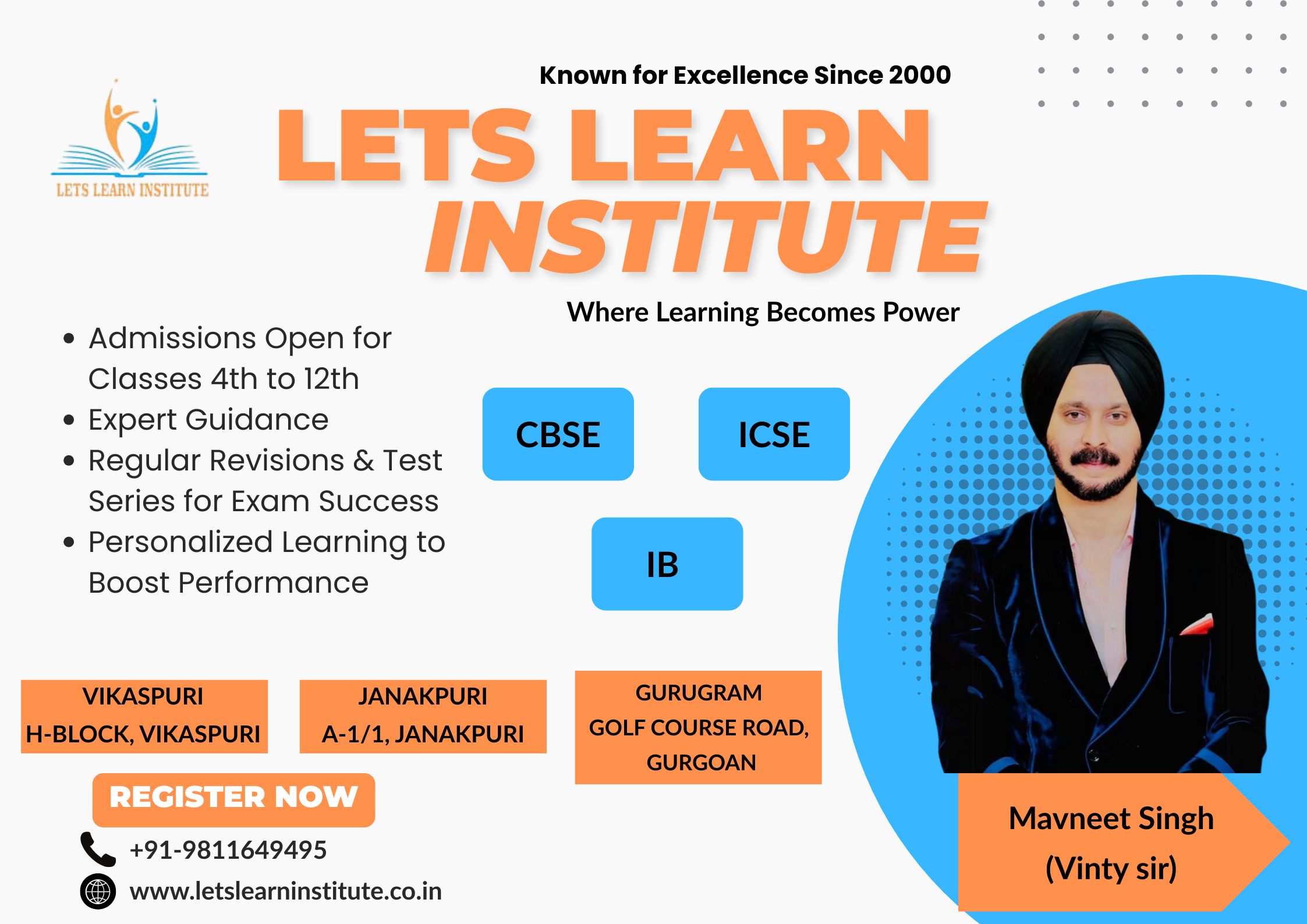Best Coaching Institute in Vikaspuri